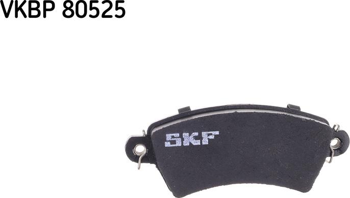 SKF VKBP 80525 - Bremžu uzliku kompl., Disku bremzes www.autospares.lv