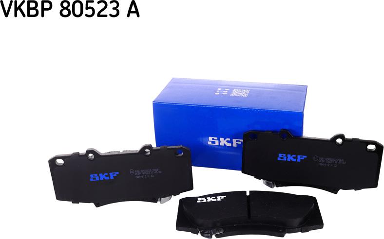 SKF VKBP 80523 A - Brake Pad Set, disc brake www.autospares.lv