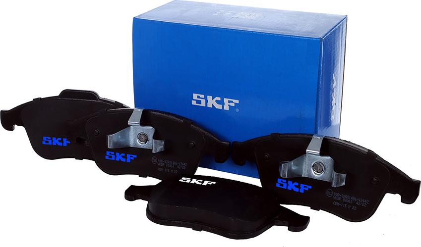 SKF VKBP 80063 - Bremžu uzliku kompl., Disku bremzes www.autospares.lv