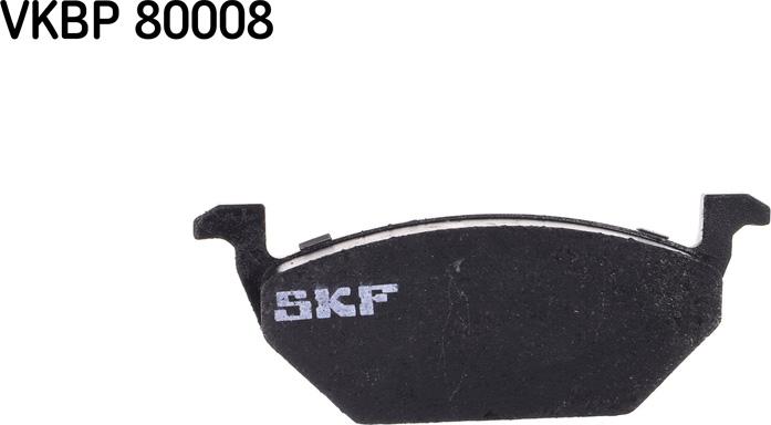 SKF VKBP 80008 - Bremžu uzliku kompl., Disku bremzes www.autospares.lv