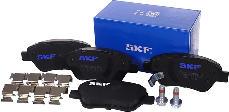 SKF VKBP 80017 A - Bremžu uzliku kompl., Disku bremzes autospares.lv