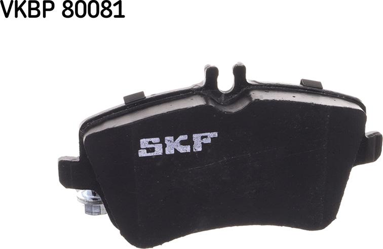 SKF VKBP 80081 - Bremžu uzliku kompl., Disku bremzes www.autospares.lv