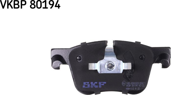 SKF VKBP 80194 - Bremžu uzliku kompl., Disku bremzes autospares.lv