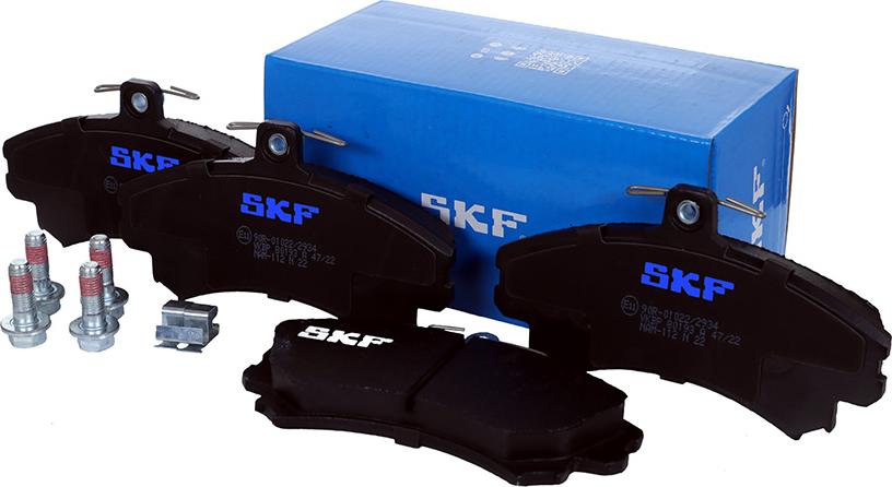 SKF VKBP 80193 A - Brake Pad Set, disc brake www.autospares.lv