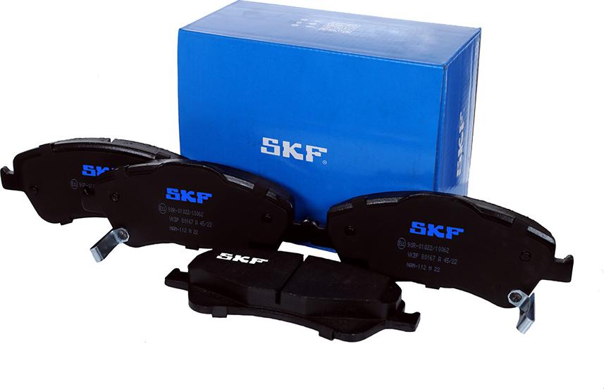 SKF VKBP 80167 A - Bremžu uzliku kompl., Disku bremzes www.autospares.lv