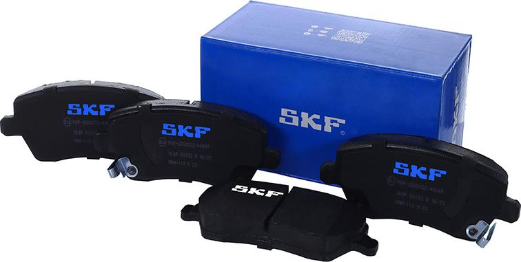 SKF VKBP 80182 A - Brake Pad Set, disc brake www.autospares.lv