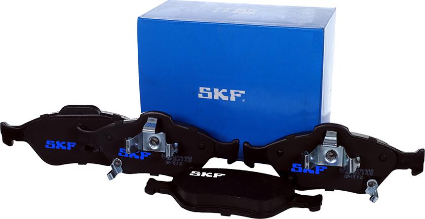 SKF VKBP 80131 A - Bremžu uzliku kompl., Disku bremzes www.autospares.lv