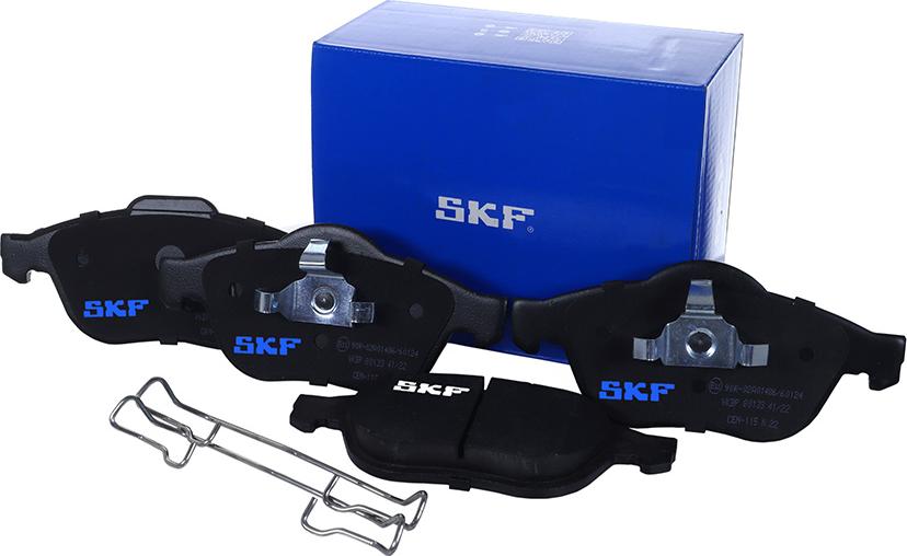 SKF VKBP 80133 - Bremžu uzliku kompl., Disku bremzes autospares.lv