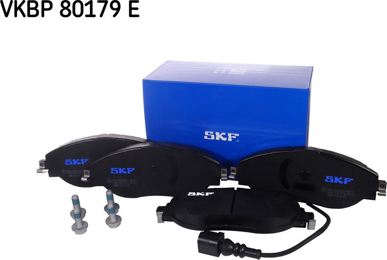 SKF VKBP 80179 E - Bremžu uzliku kompl., Disku bremzes www.autospares.lv