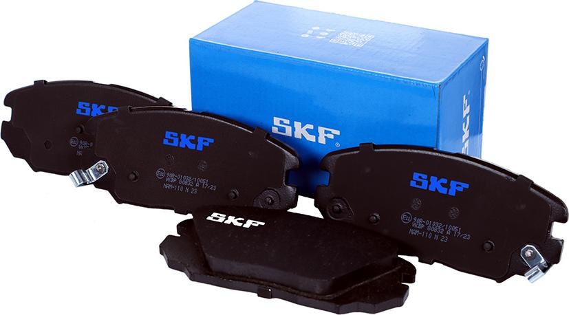 SKF VKBP 80832 A - Brake Pad Set, disc brake www.autospares.lv