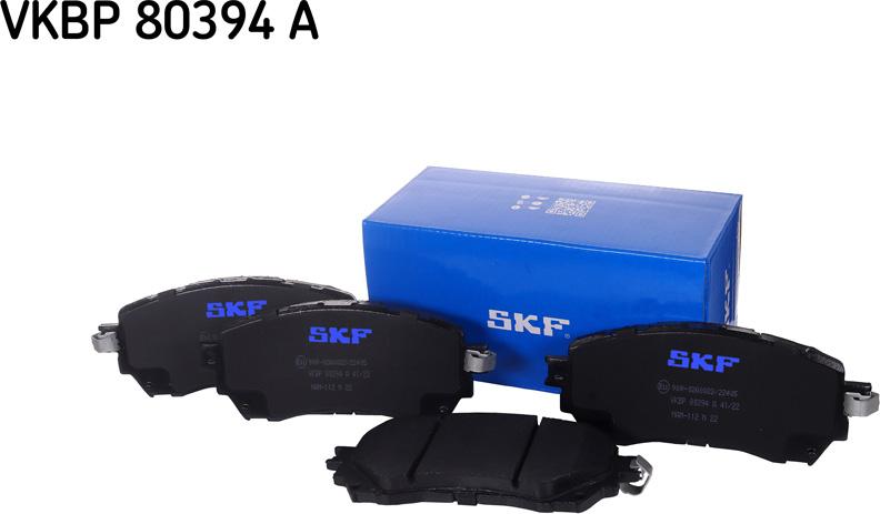 SKF VKBP 80394 A - Bremžu uzliku kompl., Disku bremzes www.autospares.lv