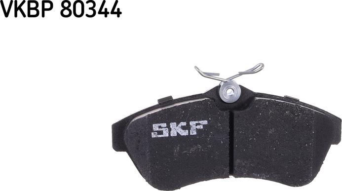 SKF VKBP 80344 - Bremžu uzliku kompl., Disku bremzes www.autospares.lv