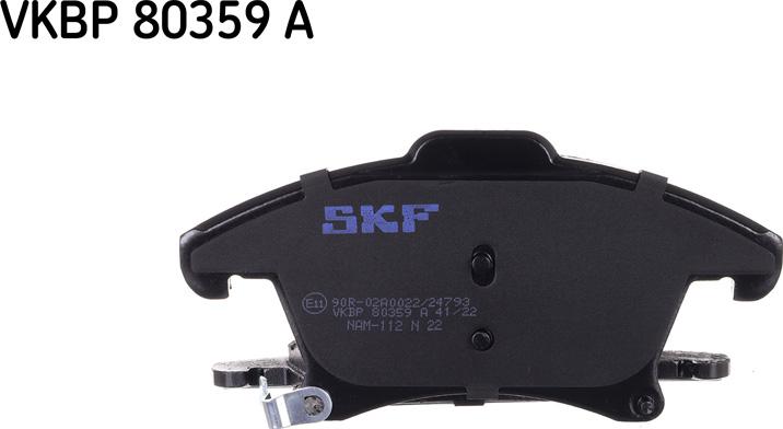 SKF VKBP 80359 A - Bremžu uzliku kompl., Disku bremzes www.autospares.lv