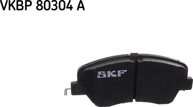 SKF VKBP 80304 A - Bremžu uzliku kompl., Disku bremzes autospares.lv