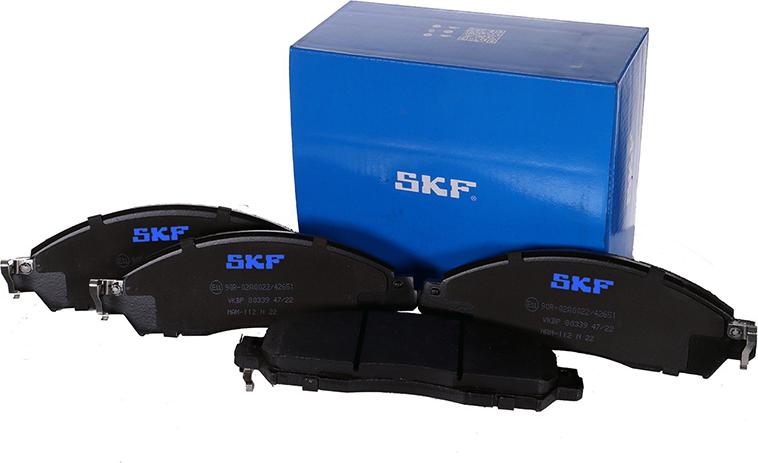 SKF VKBP 80339 - Bremžu uzliku kompl., Disku bremzes www.autospares.lv