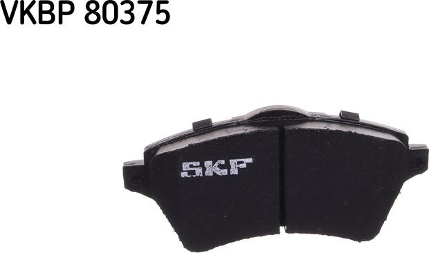 SKF VKBP 80375 - Bremžu uzliku kompl., Disku bremzes www.autospares.lv