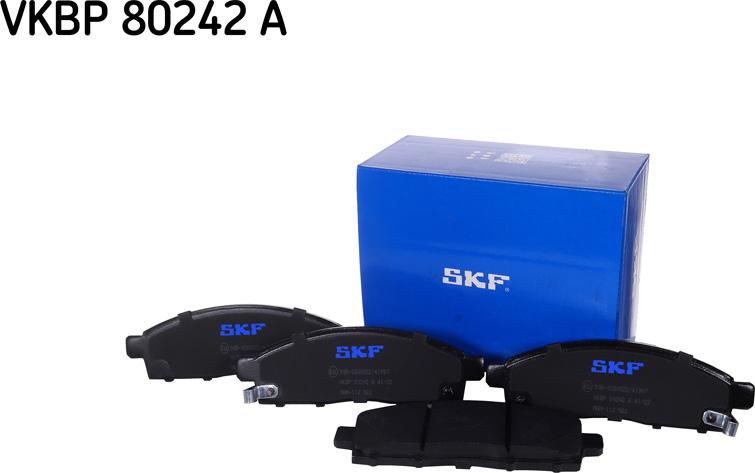 SKF VKBP 80242 A - Bremžu uzliku kompl., Disku bremzes www.autospares.lv