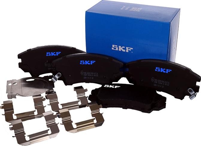 SKF VKBP 80264 A - Bremžu uzliku kompl., Disku bremzes www.autospares.lv