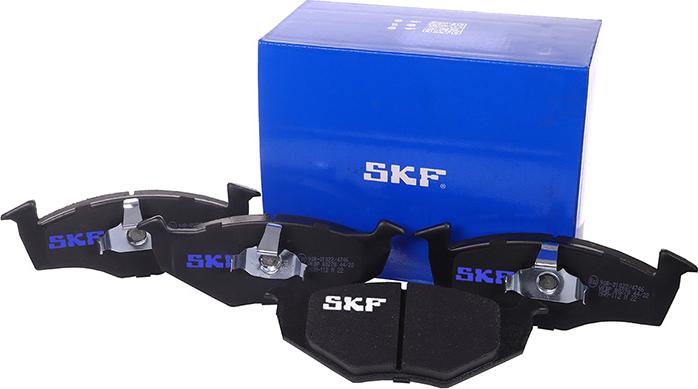 SKF VKBP 80278 - Brake Pad Set, disc brake www.autospares.lv