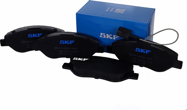 SKF VKBP 80750 E - Brake Pad Set, disc brake www.autospares.lv