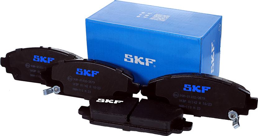 SKF VKBP 81142 A - Brake Pad Set, disc brake www.autospares.lv