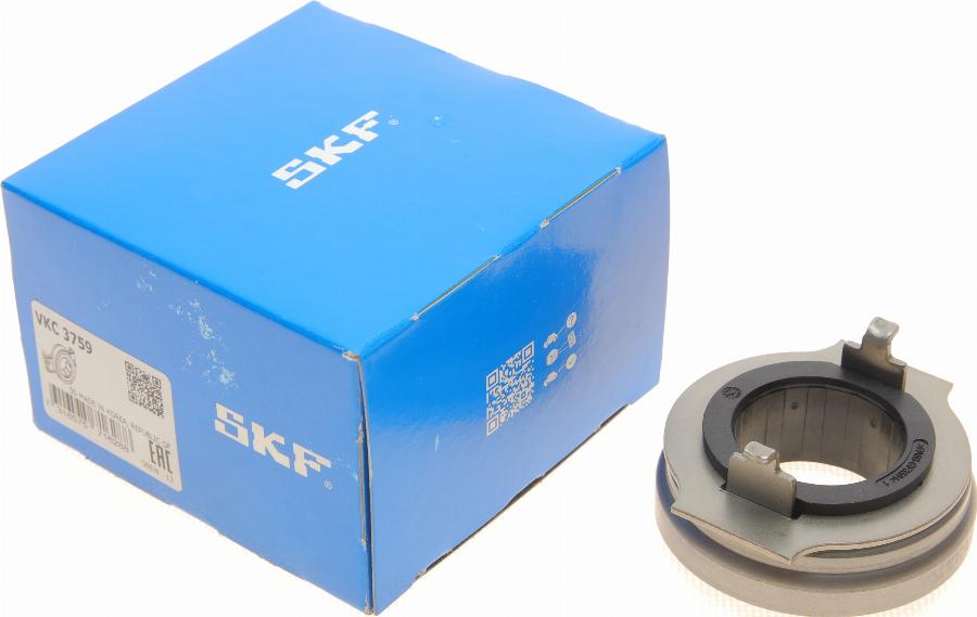 SKF VKC 3759 - Выжимной подшипник сцепления www.autospares.lv