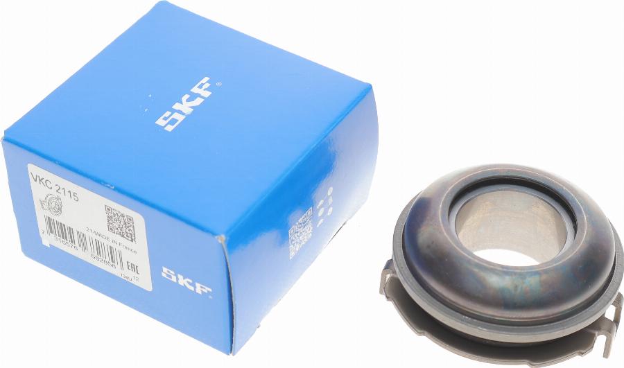 SKF VKC 2115 - Выжимной подшипник сцепления www.autospares.lv