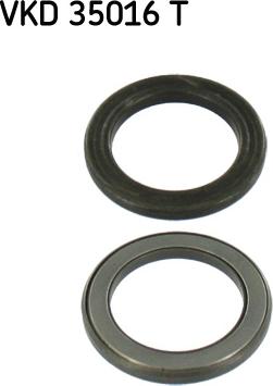 SKF VKD 35016 T - Rolling Bearing, suspension strut support mounting www.autospares.lv