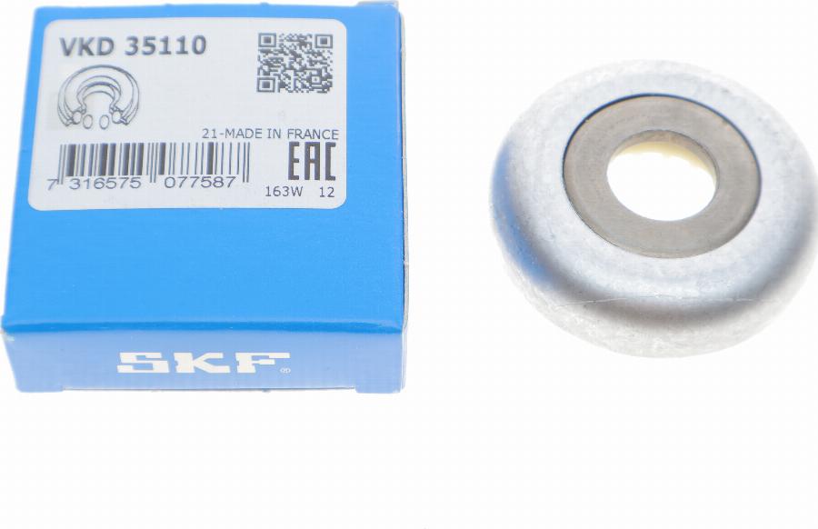 SKF VKD 35110 - Опора стойки амортизатора, подушка www.autospares.lv