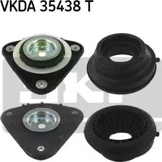 SKF VKDA 35438 T - Опора стойки амортизатора, подушка www.autospares.lv