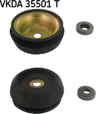 SKF VKDA 35501 T - Опора стойки амортизатора, подушка www.autospares.lv