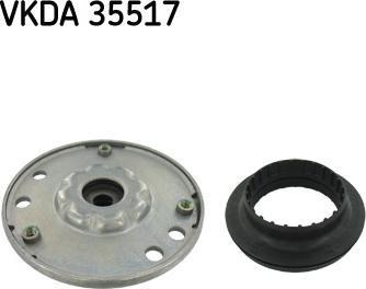 SKF VKDA 35517 - Amortizatora statnes balsts www.autospares.lv