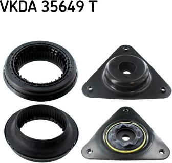 SKF VKDA 35649 T - Amortizatora statnes balsts www.autospares.lv