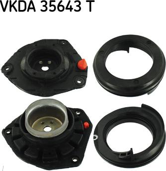 SKF VKDA 35643 T - Amortizatora statnes balsts www.autospares.lv