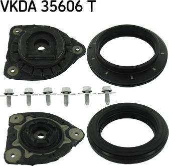 SKF VKDA 35606 T - Опора стойки амортизатора, подушка www.autospares.lv