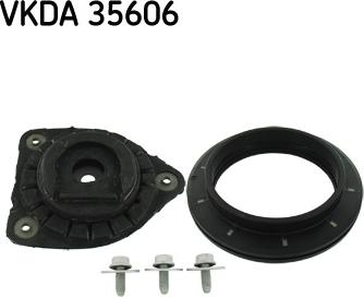 SKF VKDA 35606 - Опора стойки амортизатора, подушка www.autospares.lv