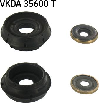 SKF VKDA 35600 T - Опора стойки амортизатора, подушка www.autospares.lv