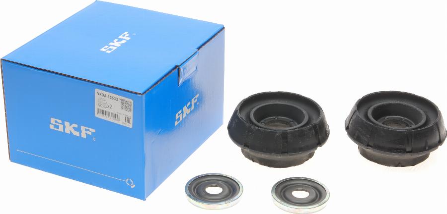 SKF VKDA 35633 T - Опора стойки амортизатора, подушка www.autospares.lv