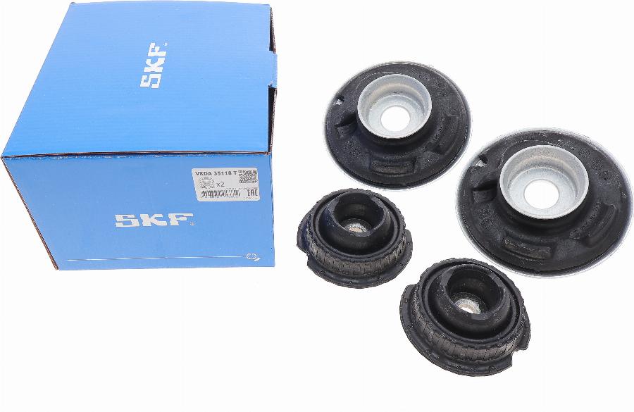 SKF VKDA 35118 T - Опора стойки амортизатора, подушка www.autospares.lv