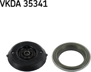 SKF VKDA 35341 - Опора стойки амортизатора, подушка www.autospares.lv