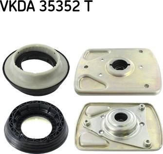 SKF VKDA 35352 T - Amortizatora statnes balsts www.autospares.lv