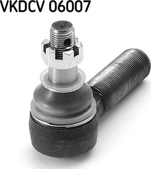 SKF VKDCV 06007 - Наконечник рулевой тяги, шарнир www.autospares.lv