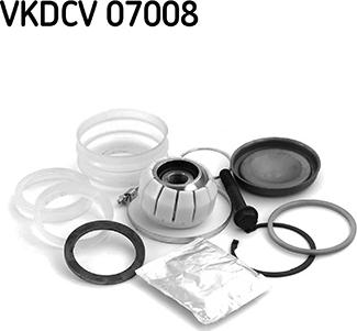 SKF VKDCV 07008 - Amortizatora statnes balsts www.autospares.lv