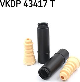 SKF VKDP 43417 T - Putekļu aizsargkomplekts, Amortizators www.autospares.lv