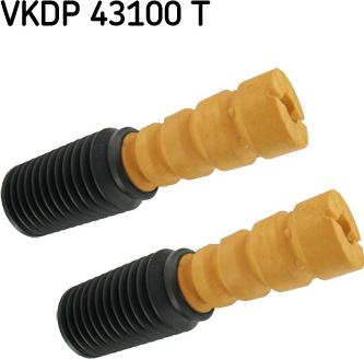 SKF VKDP 43100 T - Пылезащитный комплект, амортизатор www.autospares.lv