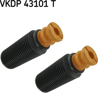 SKF VKDP 43101 T - Putekļu aizsargkomplekts, Amortizators autospares.lv