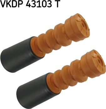 SKF VKDP 43103 T - Пылезащитный комплект, амортизатор www.autospares.lv