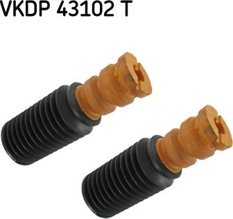 SKF VKDP 43102 T - Putekļu aizsargkomplekts, Amortizators autospares.lv