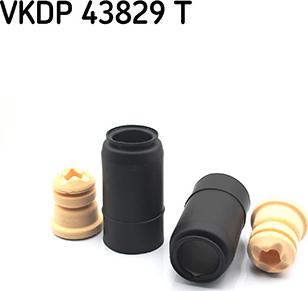 SKF VKDP 43829 T - Putekļu aizsargkomplekts, Amortizators autospares.lv