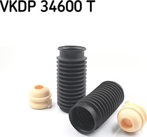 SKF VKDP 34600 T - Пылезащитный комплект, амортизатор www.autospares.lv